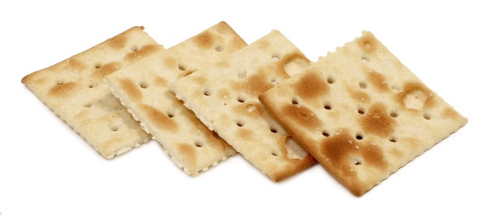 Saltines by WikimediaImages on Pixabay